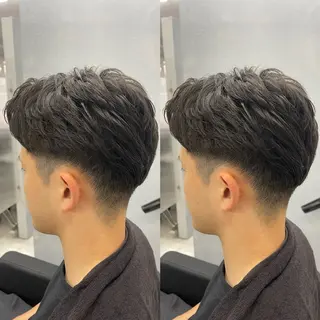 メンズ MEN'S/パーマ/ ハイトーン🎨英吉のヘアスタイル