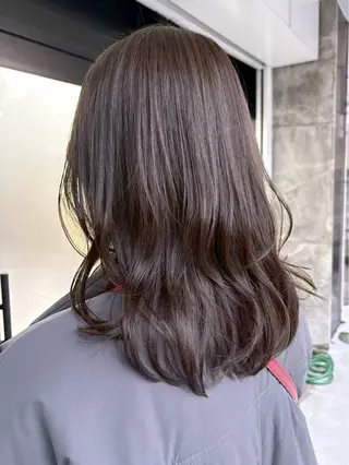 セミロング カラー ハイトーン/韓国風/ 艶髪/吉祥寺のヘアスタイル