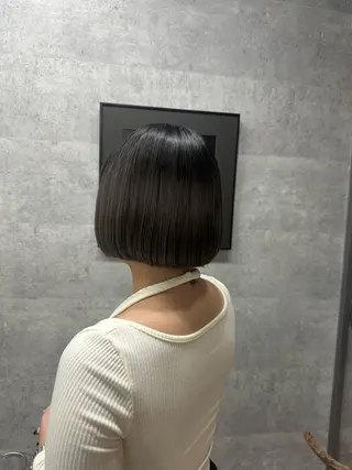 カラー riho 🥣🤍のヘアスタイル