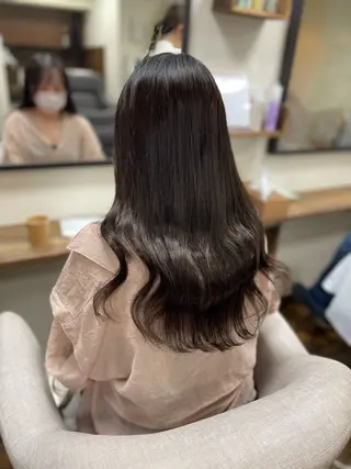 ロング αito新宿 カットモデル募集のヘアスタイル