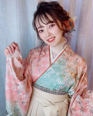 セミロング 《カメレオン》 西田美輝のヘアスタイル