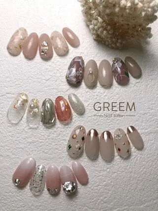 ネイル GREEM グリームのネイルデザイン