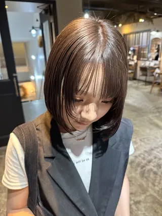 ショート キダ ユウナのヘアスタイル