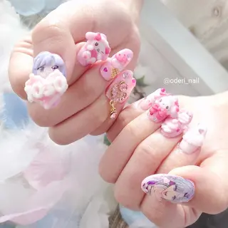 ネイル おで@ oderi_nailのネイルデザイン