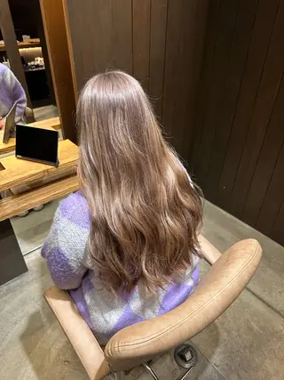 ロング カラー 朝斗/ブリーチなし ・Wカラー・エクステのヘアスタイル