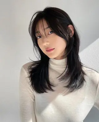 セミロング カラー 鈴木 一貴のヘアスタイル