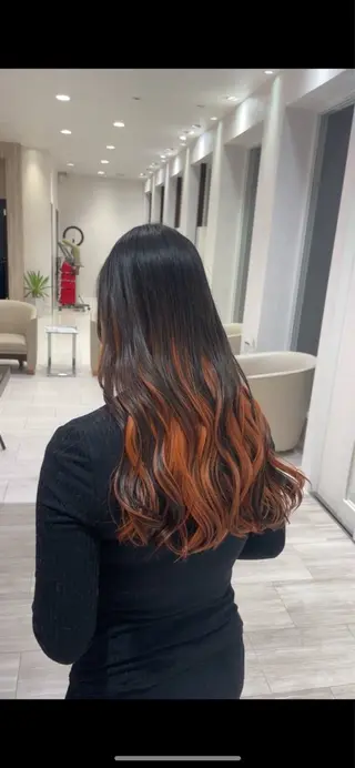 ロング カラー 益川万由 /高崎のヘアスタイル