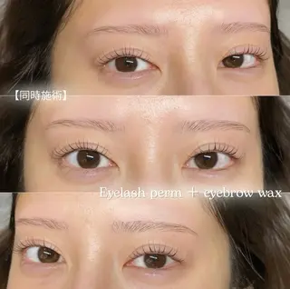 アイブロウ まつ毛/眉毛/WAX 🌱半個室サロン結のマツエク・マツパデザイン