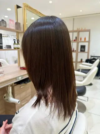 セミロング 🎀艶髪カラー🎀 Aiのヘアスタイル