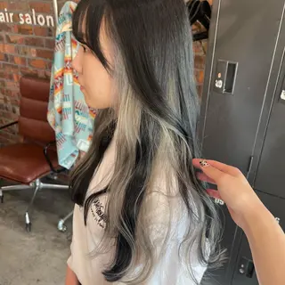 ロング カラー Rino kanayama所属・Rino 金山 / 宮澤 萌のヘアスタイル