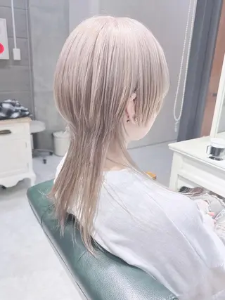 カラー ロング ヘアアレンジ Days 透明感カラーのヘアスタイル