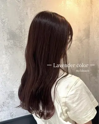 ロング 横浜/髪質改善/ 暖色カラー/アレンジのヘアスタイル