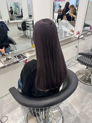 ロング カラー Parve  Mix 🫧梶川虹のヘアスタイル