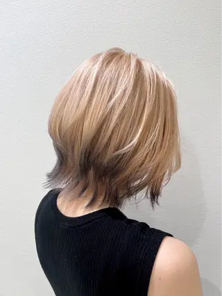 ショート カラー ショートヘアカラー 山本のヘアスタイル