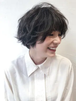 ショート カラー メンズカット特化柏駅 徒歩3分LOUのヘアスタイル