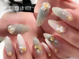ネイル atelier la vita所属・lavita. mimuraのネイルデザイン
