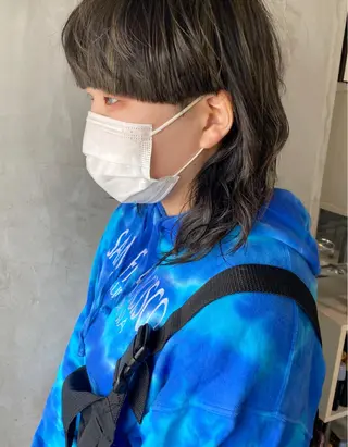 ミディアム カラー ヘアアレンジ stylist/蛯谷 珠里のヘアスタイル