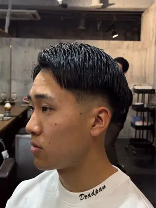 ショート メンズ 心斎橋ハイトーン特化 midori🍀のヘアスタイル