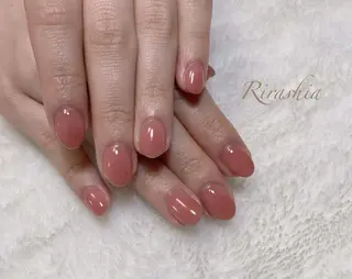 ネイル うる艶/透明感 Rirashaのネイルデザイン