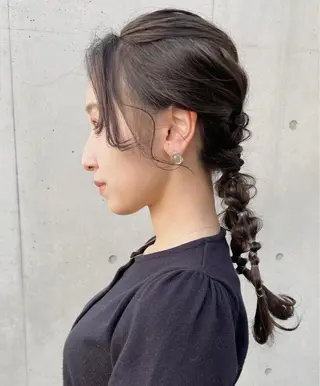 ヘアアレンジ 【ボブ/個室サロン】 癒し空間mimuraのヘアスタイル