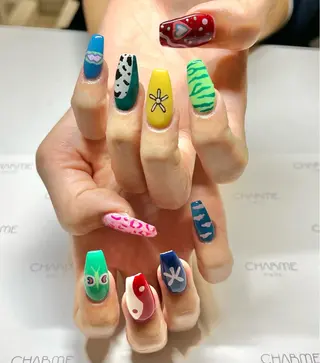 ネイル CHARME 🤎〔RINA〕のネイルデザイン