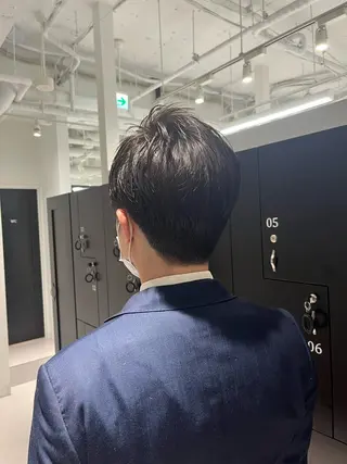 メンズ 髪質改善/縮毛矯正 艶カラー/珠聡のヘアスタイル