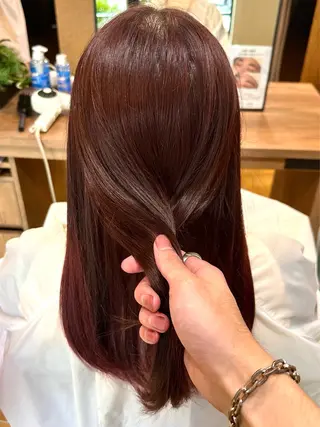 ロング 小栗 爽志のヘアスタイル