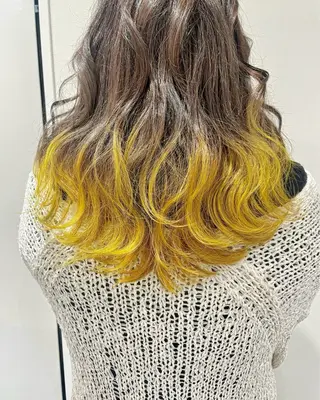 セミロング カラー 似合わせスタイル🪮 🌿まなべさとみ🌿のヘアスタイル