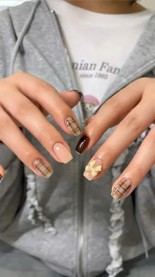 ネイル 🩰ミキ/韓国♡ girlyネイル🩰のネイルデザイン