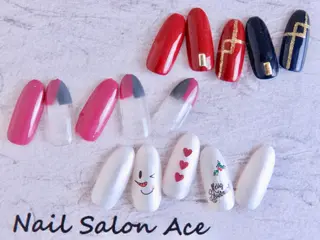 ネイル Beauty Salon Ace（ネイルサロン　エース）所属・池袋フィルイン Ace♡長さだしのネイルデザイン