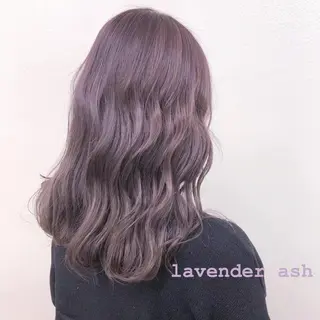 セミロング カラー 💗🤍透明感カラー 🤍💗kanonのヘアスタイル