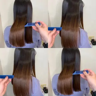 ロング ekolu所属・髪質改善･縮毛矯正 特化･ユウシンのヘアスタイル