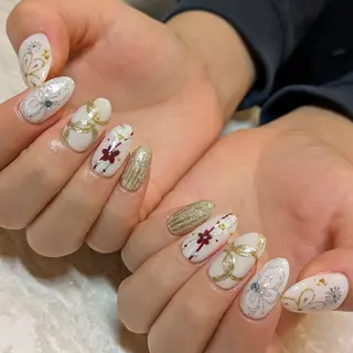 ネイル ジェヌインネイル 河内のネイルデザイン