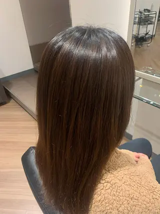 セミロング パーマ ショートカット🧸 ごとうさなのヘアスタイル