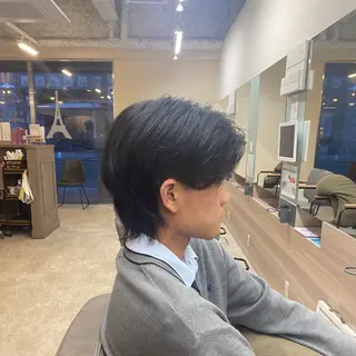 メンズ rina/ レディースカットのヘアスタイル