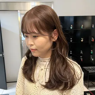 ロング カラー channel所属・Natsumi ❤︎のヘアスタイル