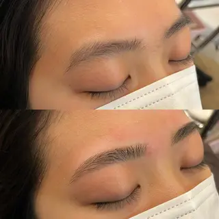 アイブロウ ボブ🍊暖色カラー 浅草【Bob美容師】のヘアスタイル