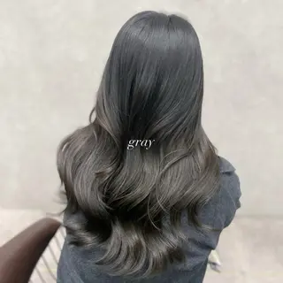 セミロング MOE 福岡韓国ヘア✧︎のヘアスタイル