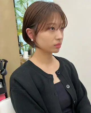 ショート カラー urara/ショート /透明感カラーのヘアスタイル