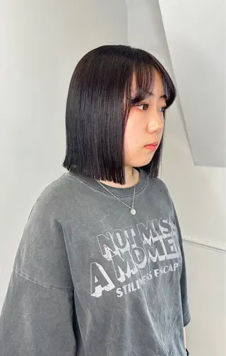 艶髪カラー/レイヤ ー支持No.1renのヘアスタイル