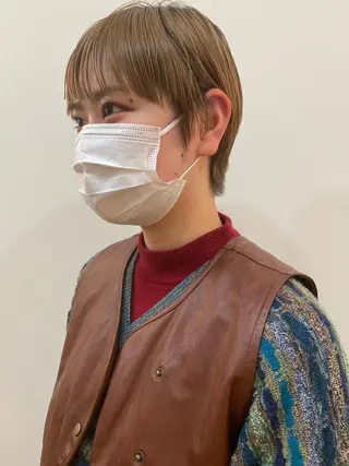 ショート Sea by LUVISM所属・Sea by LUVISM アヤノのヘアスタイル