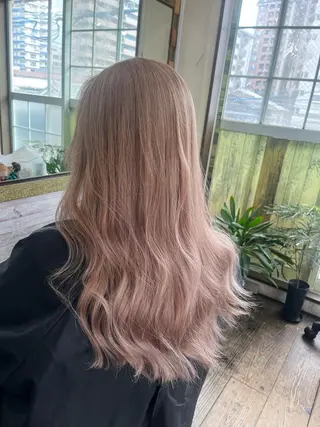 セミロング カラー 渡辺 健太のヘアスタイル