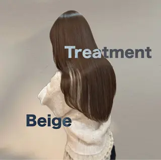 カラー ブラウンベージュ/ 艶髪/🤎はる🤎のヘアスタイル