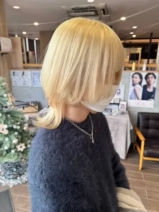 ミディアム 山口 明日花のヘアスタイル