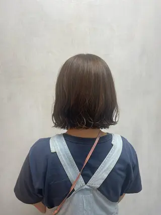 ミディアム ヘアーメイクス所属・ホウノ サナ モデル募集🍒のヘアスタイル