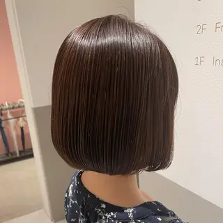 ショート Toiro所属・🤎小顔レイヤー /ベージュ🤎友香のヘアスタイル