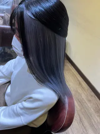 セミロング FIGARO by Taylor所属・🎀𝑴𝑰𝑯𝑶 長岡/ケアカラー🎀のヘアスタイル