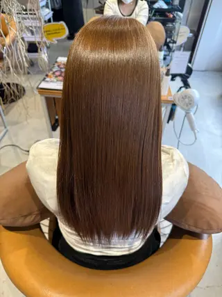 セミロング 井手上 陽菜のヘアスタイル