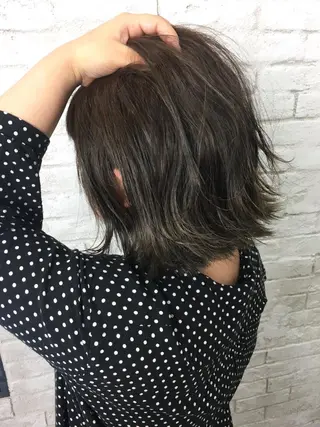 ミディアム カラー boutique misakiのヘアスタイル