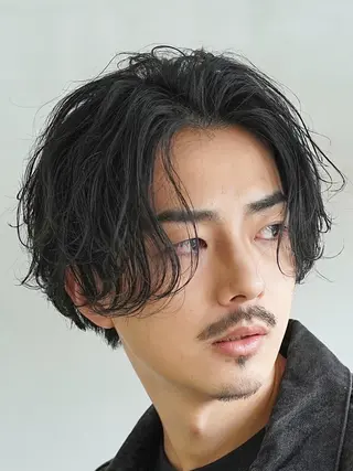 ミディアム パーマ クドウレイ fifth渋谷のヘアスタイル